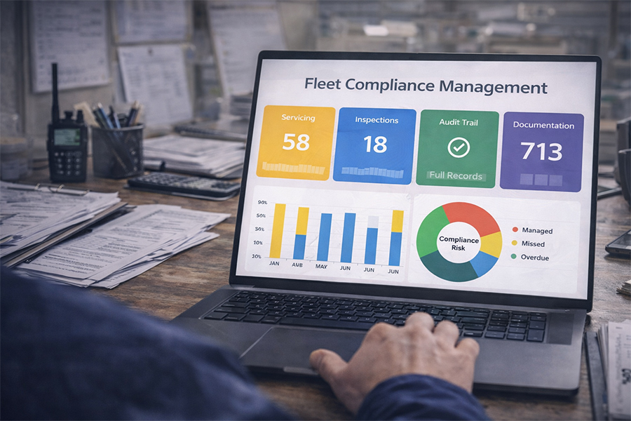 Our fleet management portal is designed around how fleets actually run - not how systems think they should
