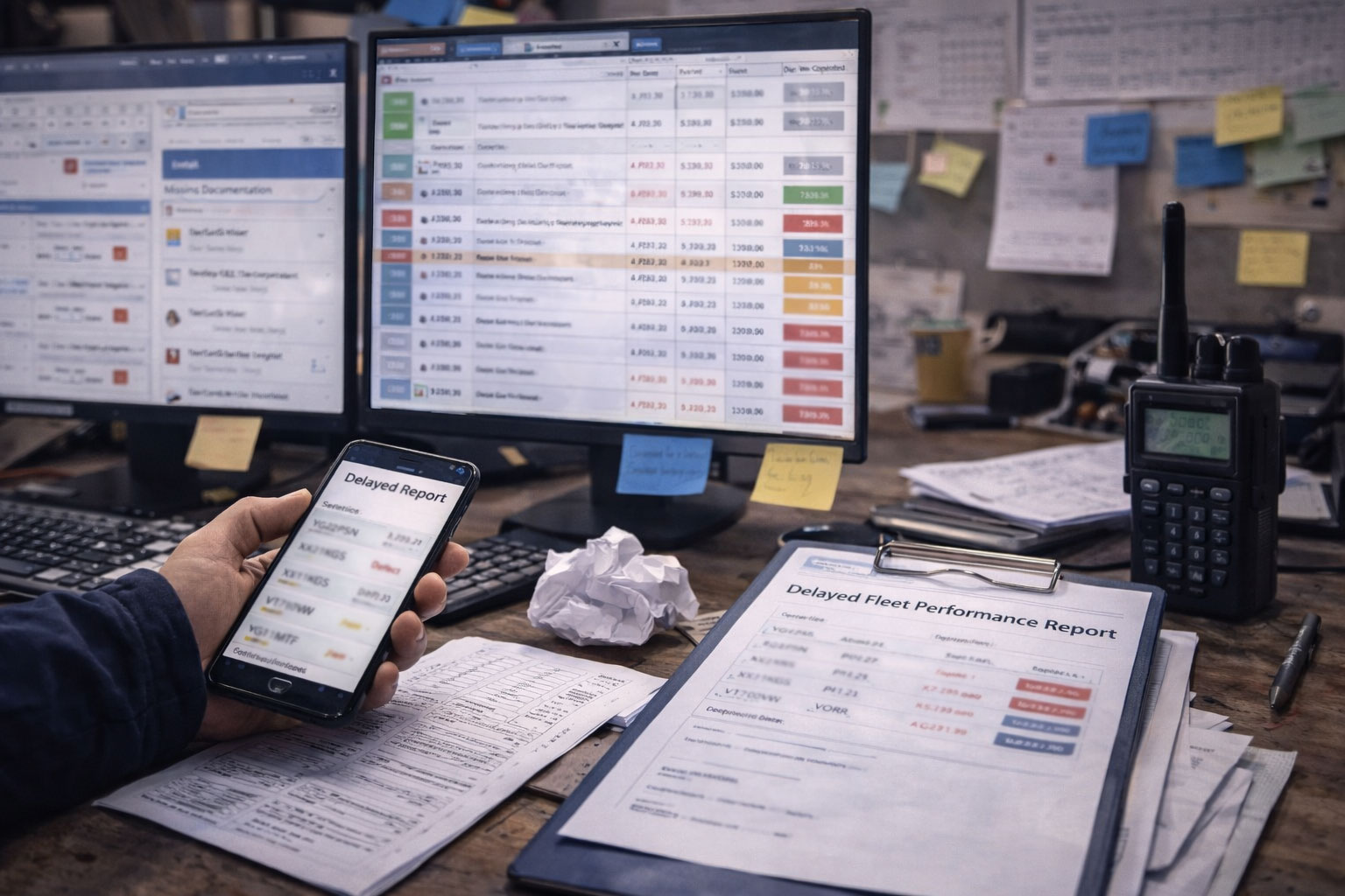 Fleet data exists - but it’s rarely in one place, and rarely up to date.